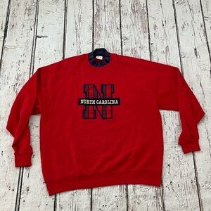 Vintage North Carolina Travel Tourism Vacation Destination 1980s Sweatshirt
